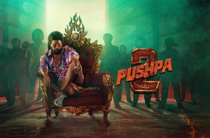 Pushpa 2 — set photography